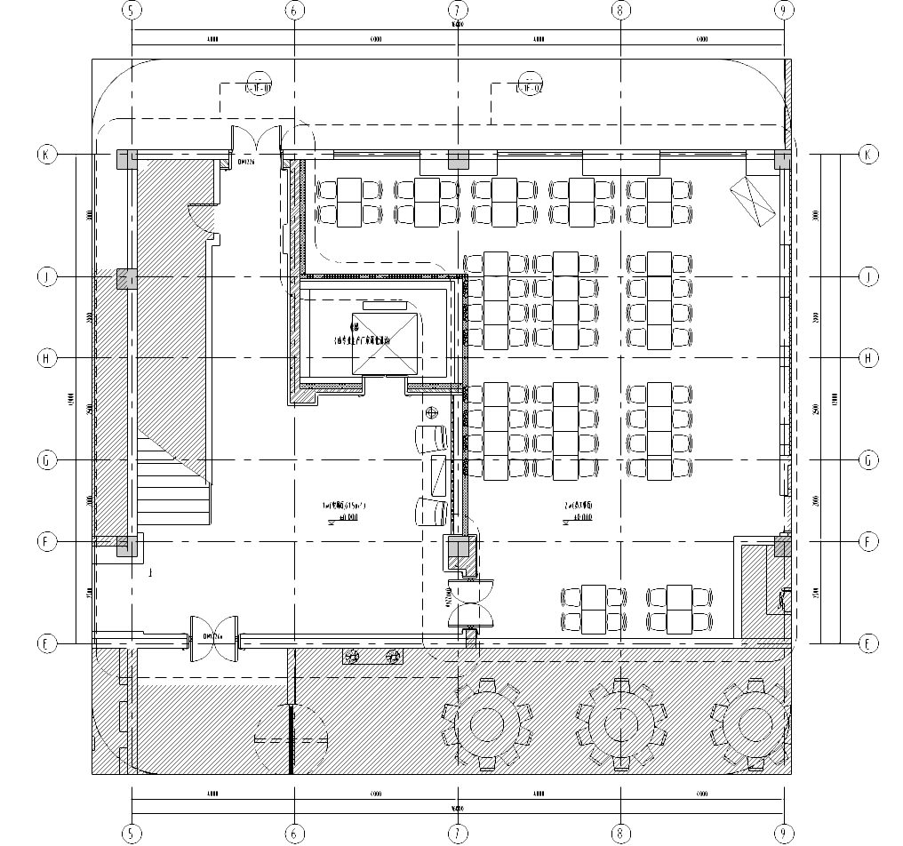 [江苏]苏州某酒楼室内装修竣工图cad施工图下载【ID:161762120】