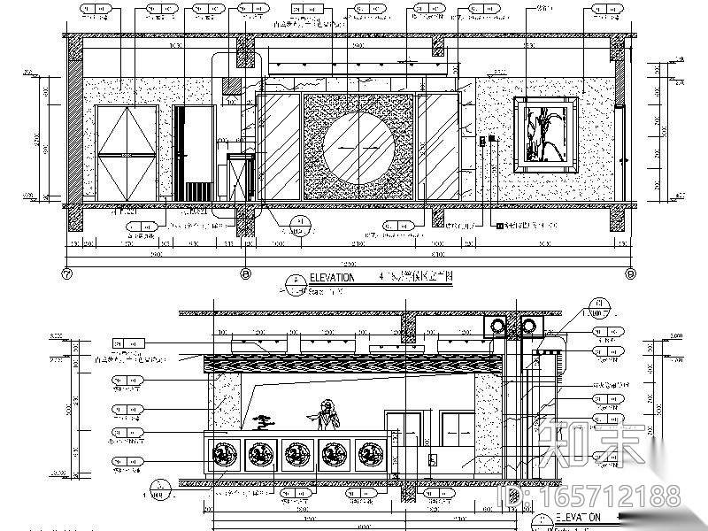中医药研究院住院楼精装施工图（含效果）cad施工图下载【ID:165712188】