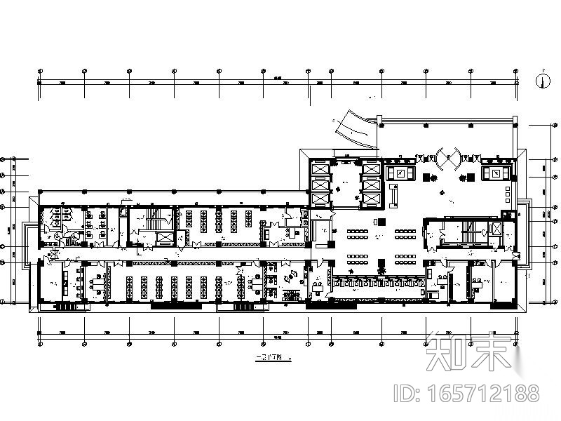 中医药研究院住院楼精装施工图（含效果）cad施工图下载【ID:165712188】
