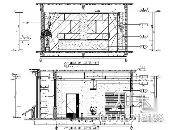 中医药研究院住院楼精装施工图（含效果）cad施工图下载【ID:165712188】