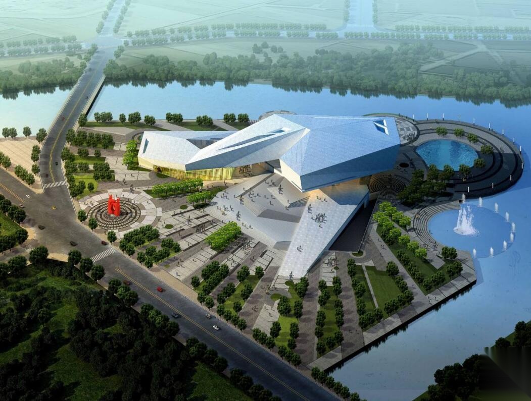 [山东]现代风格商业建筑演艺中心方案文本（JPG）cad施工图下载【ID:166313159】