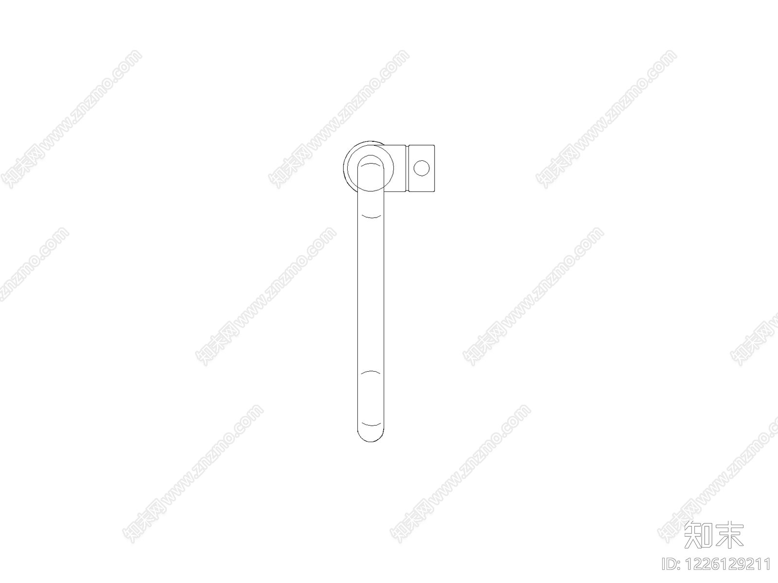 现代风格家装动态图块平立面带遮罩cad施工图下载【ID:1226129211】