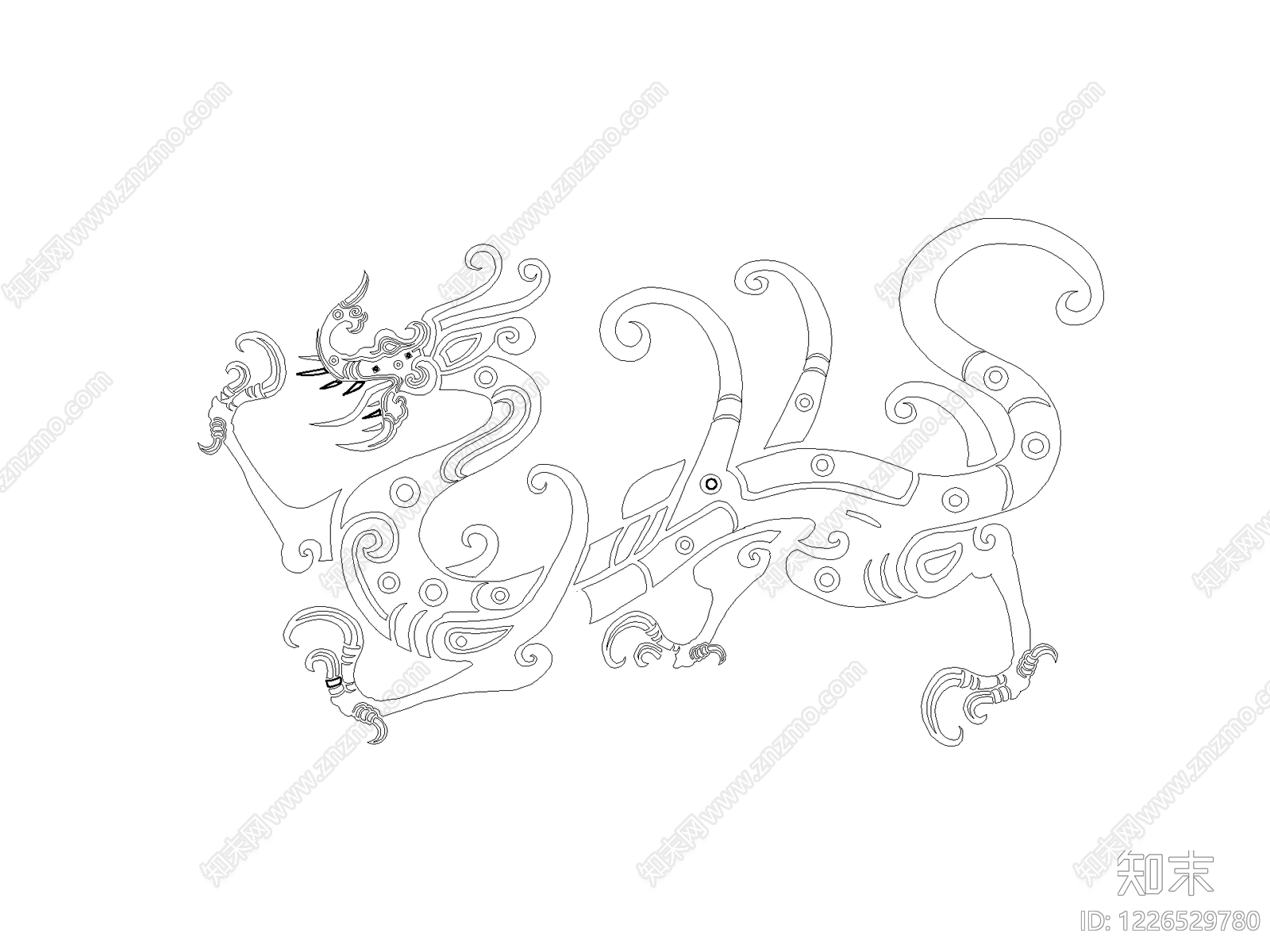 动物CAD图纸