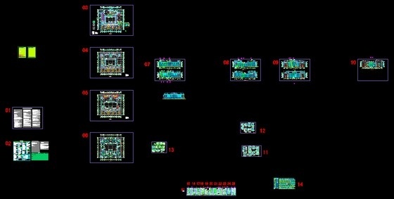 15班法式贵族幼儿园建筑施工图cad施工图下载【ID:165144158】