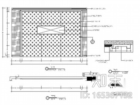 家具旗舰店茶文化及情景区室内装修图（含效果）cad施工图下载【ID:165367132】