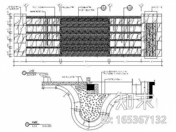 家具旗舰店茶文化及情景区室内装修图（含效果）cad施工图下载【ID:165367132】