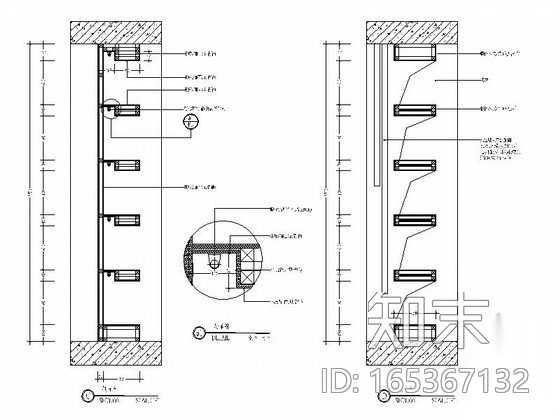 家具旗舰店茶文化及情景区室内装修图（含效果）cad施工图下载【ID:165367132】