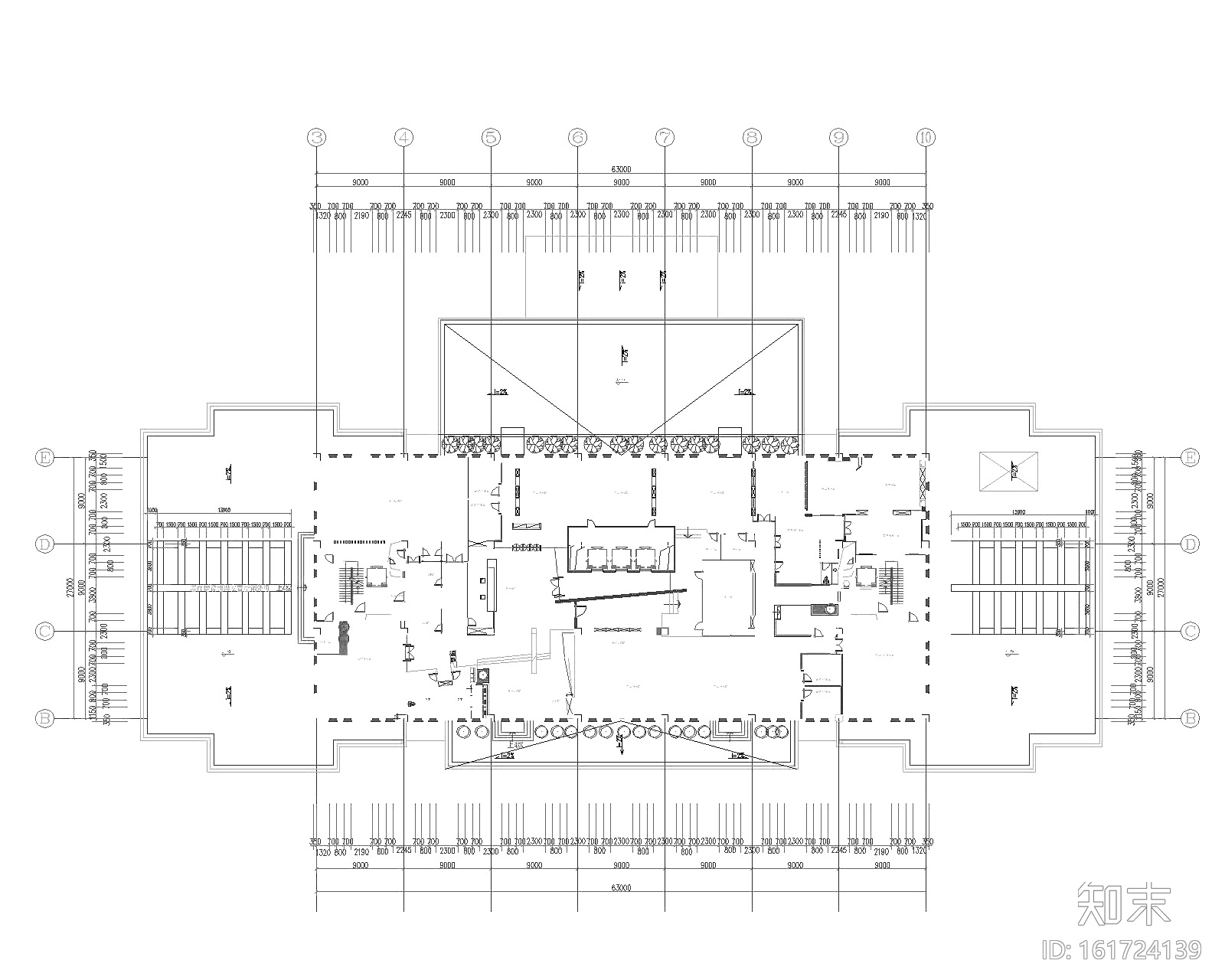 金一文化产业集团办公室装修设计施工图+效果图cad施工图下载【ID:161724139】