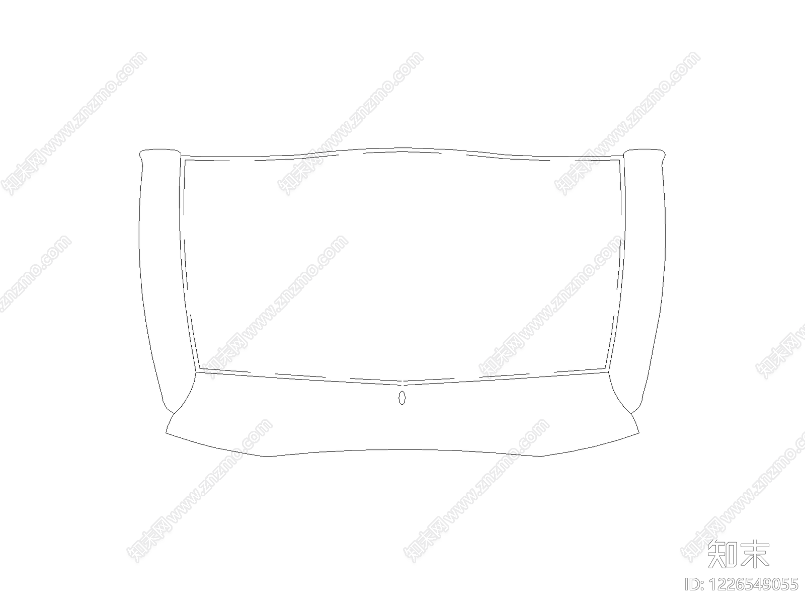 沙发cad施工图下载【ID:1226549055】