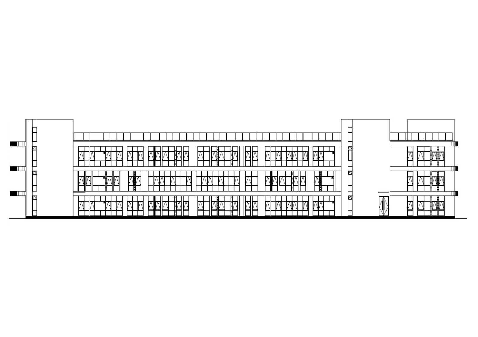 [青岛]东西洞门社区改造工程部分图纸含招标cad施工图下载【ID:149530179】