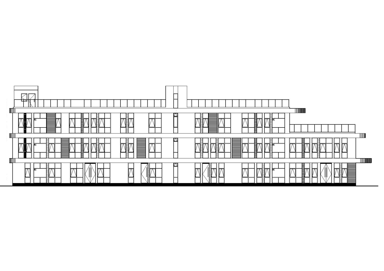 [青岛]东西洞门社区改造工程部分图纸含招标cad施工图下载【ID:149530179】