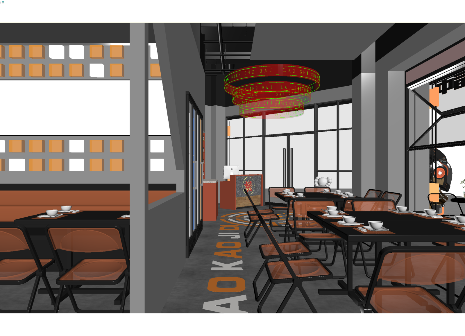 工业咖啡厅3D模型下载【ID:1214922448】