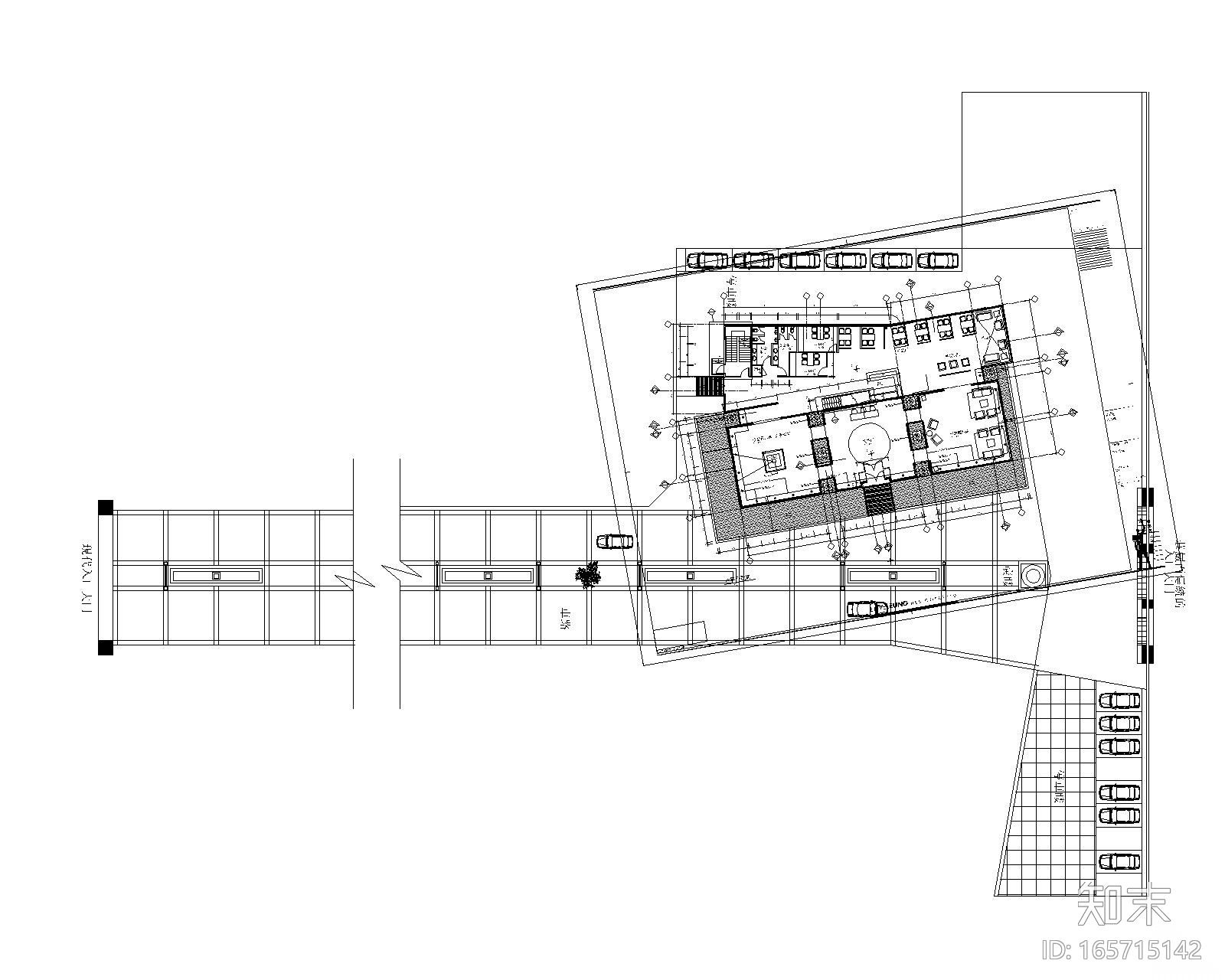 梁志天-北京耕天下室内办公空间装修施工图施工图下载【ID:165715142】