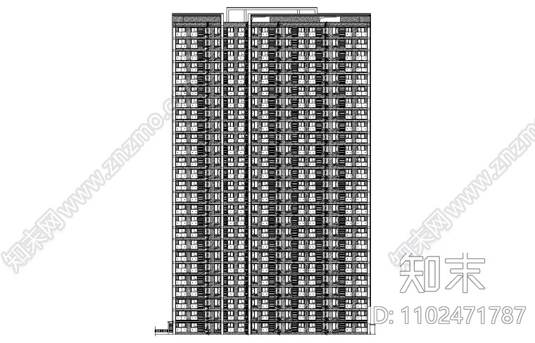 2021现代大型楼盘住宅幼儿园图纸建筑全套施工图下载【ID:1102471787】