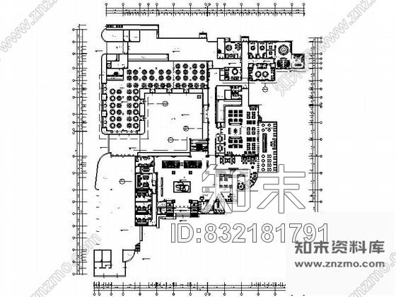 图块/节点某豪华舒适四星级酒店全套平面布置图施工图下载【ID:832181791】