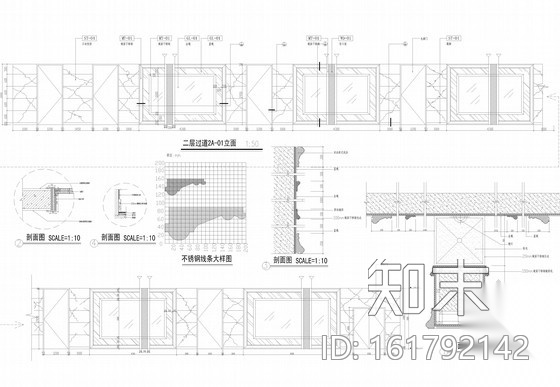 [宁波]知名设计院娱乐会所KTV设计施工图cad施工图下载【ID:161792142】