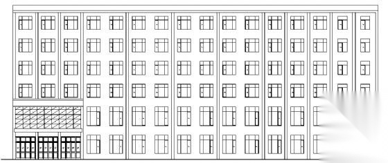某六层教学楼建筑结构方案图施工图下载【ID:151558138】