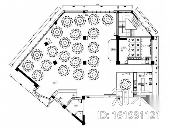 [苏州]某广场大酒店室内装修图cad施工图下载【ID:161981121】