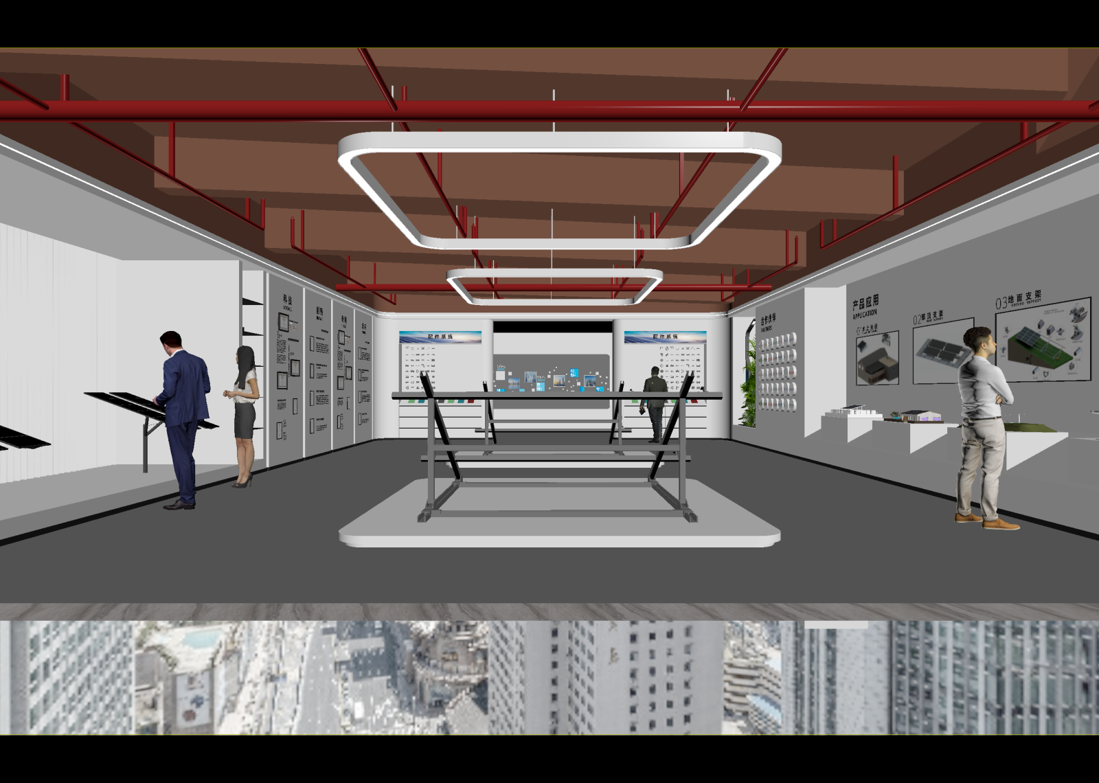 现代科技展厅3D模型下载【ID:1214756469】