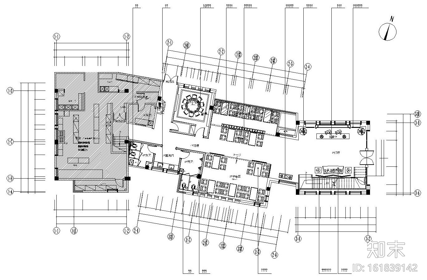 [江苏]苏州雅韵阁大酒店全套施工图设计及效果图cad施工图下载【ID:161839142】