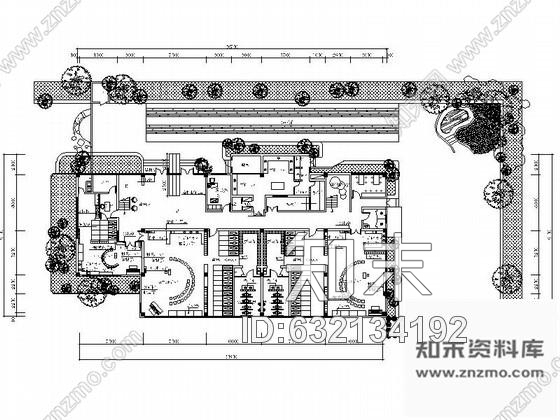 施工图绚彩现代风格幼儿园室内装饰施工图含效果施工图下载【ID:632134192】