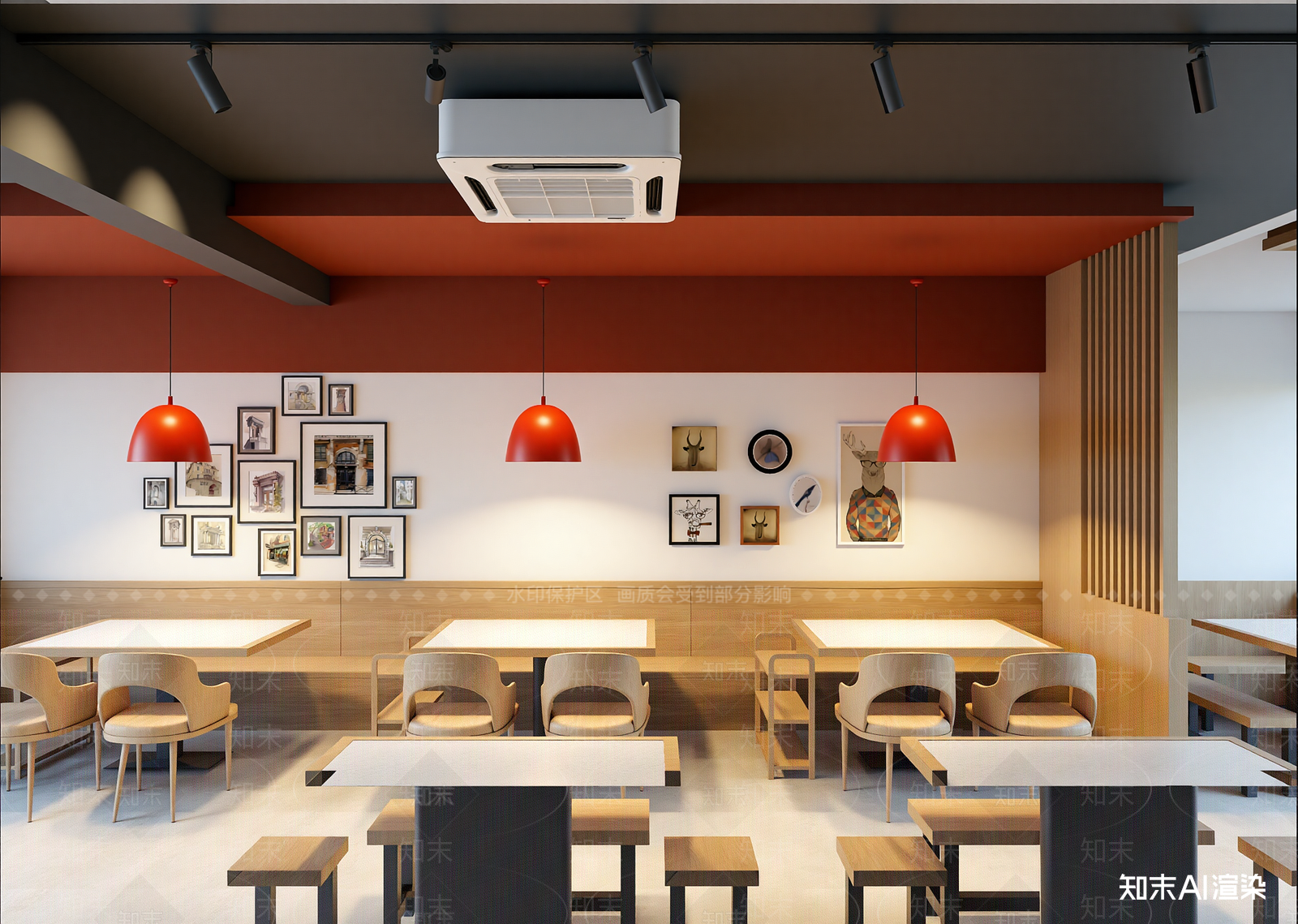 现代咖啡厅3D模型下载【ID:1214779066】