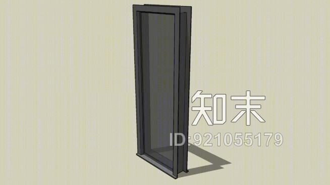 2'x6'外部固定窗格窗口SU模型下载【ID:921055179】