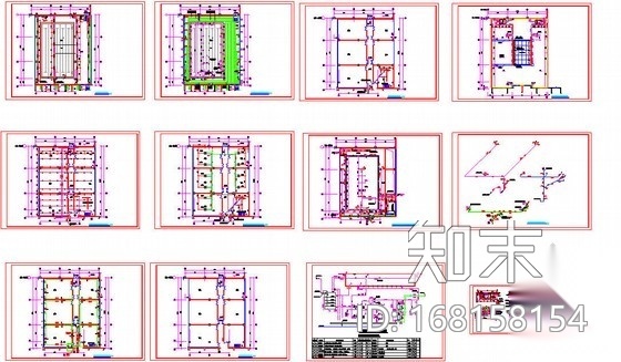 [北京]游泳池暖通及给排水系统设计图纸cad施工图下载【ID:168158154】