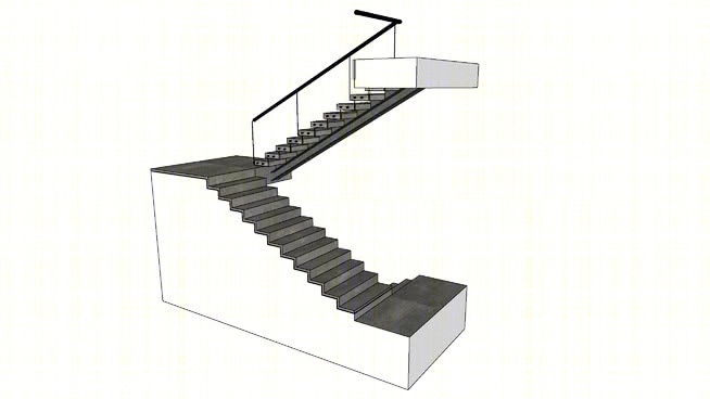 （STAIRS）SU模型下载【ID:930174497】