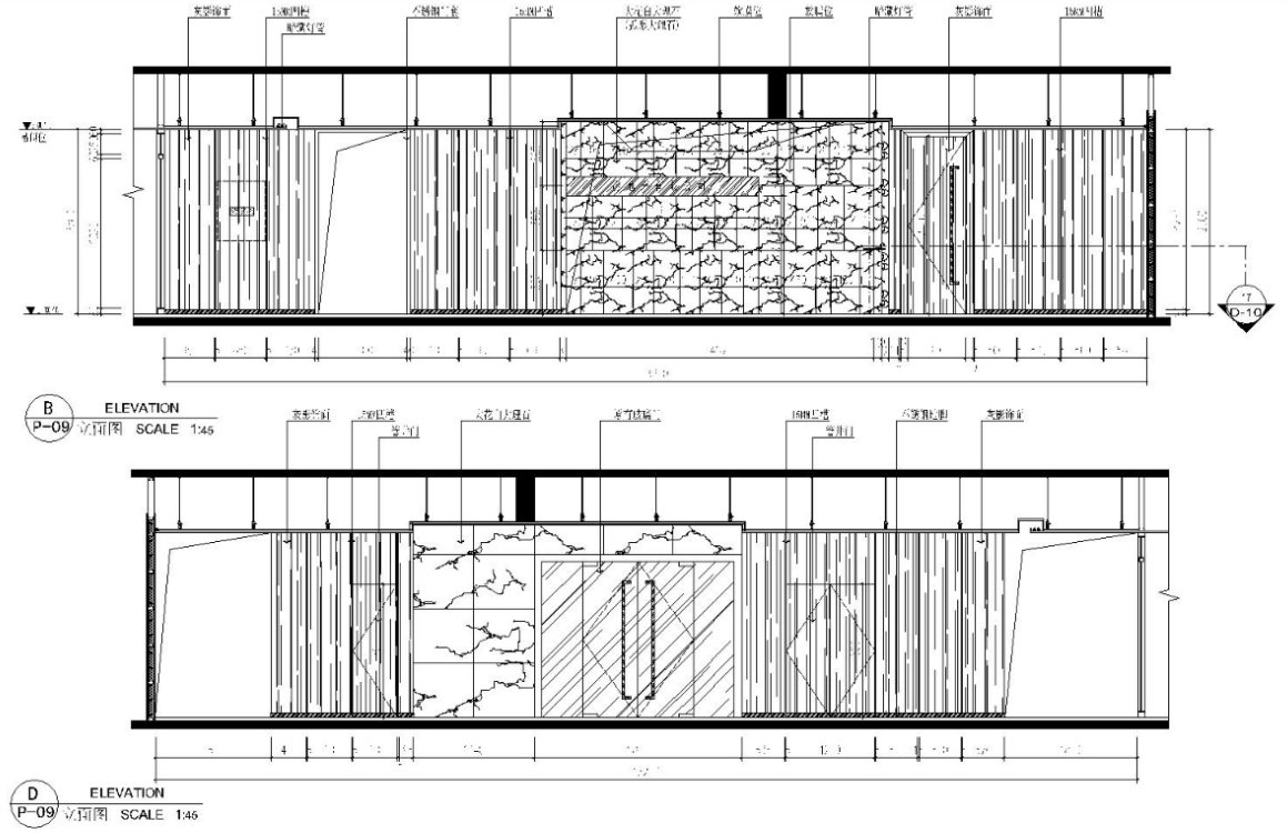 某现代风格房地产有限公司办公室施工图（含78张图纸）cad施工图下载【ID:161738181】