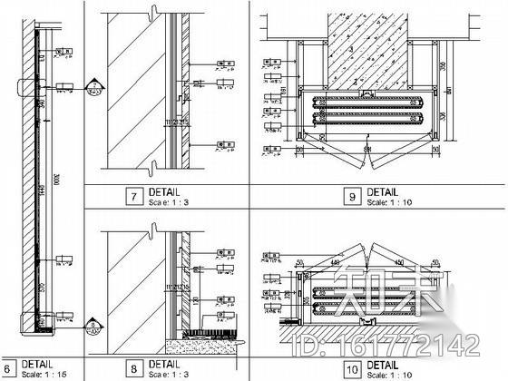 [成都]新中式海鲜酒楼室内施工图（含效果）cad施工图下载【ID:161772142】