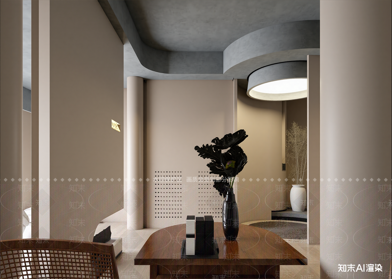 现代玄关3D模型下载【ID:1214639960】