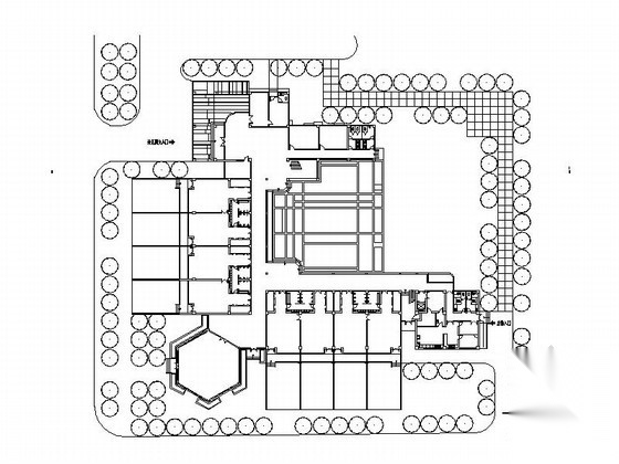 [成都]某三层十二班幼儿园建筑方案图cad施工图下载【ID:166066196】