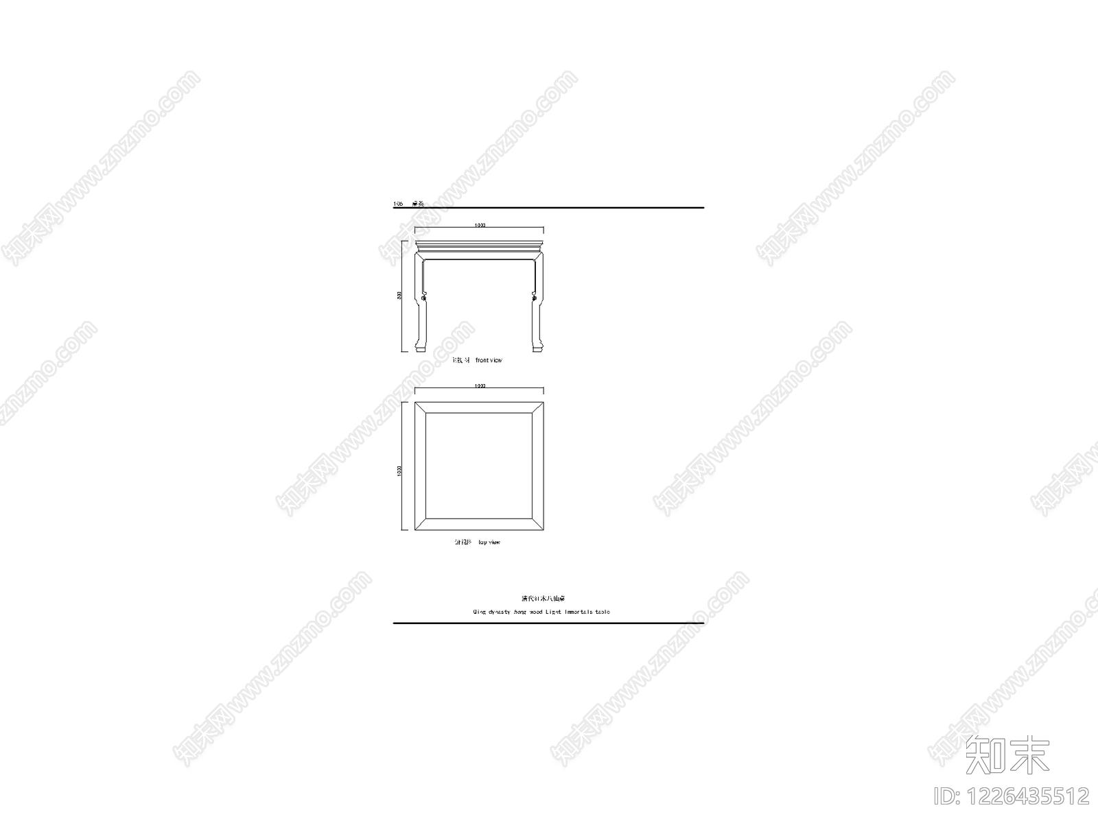中国风模块集cad施工图下载【ID:1226435512】