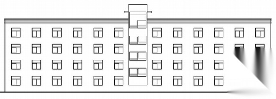 南平市某纺织厂四层1#宿舍楼建筑结构施工图cad施工图下载【ID:149571137】