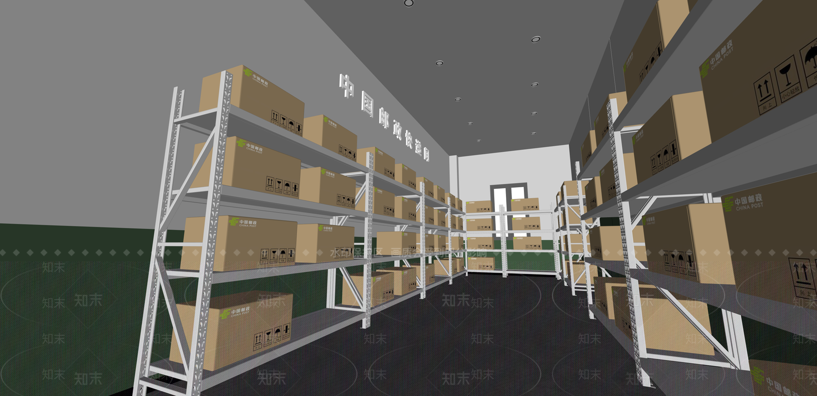现代其他酒店空间SU模型下载【ID:1215211701】