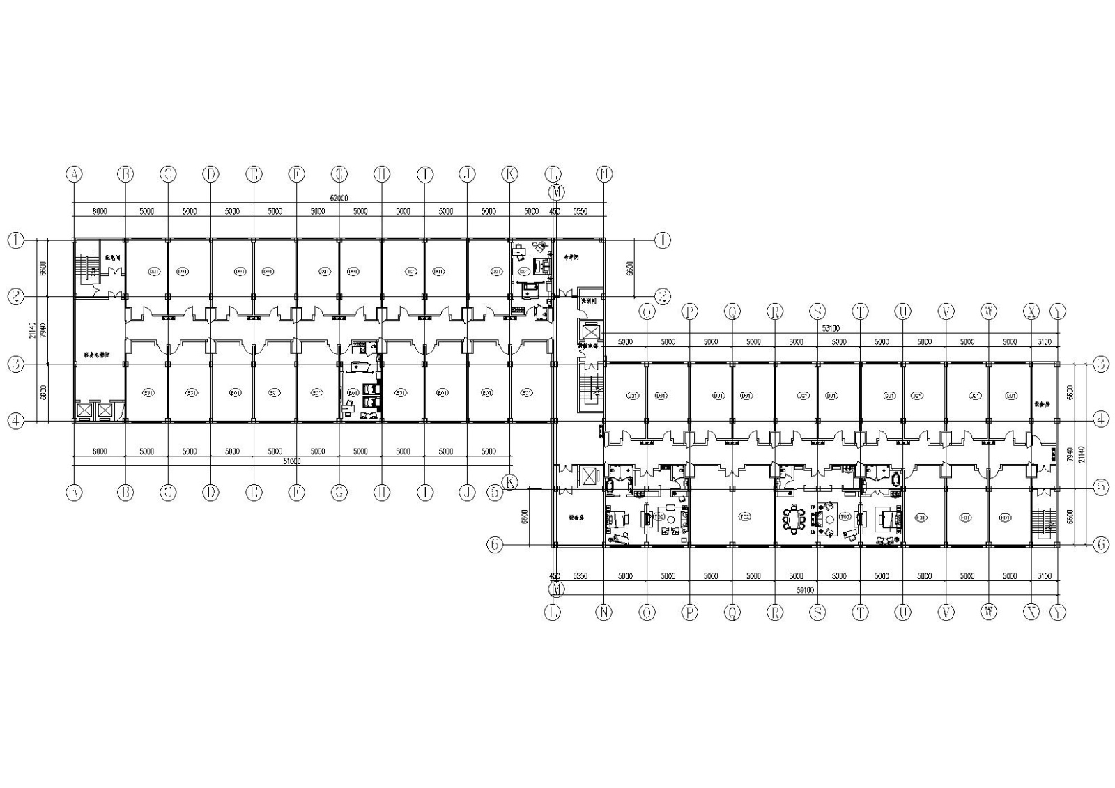 苏州温泉度假酒店施工图+景观及建筑效果图cad施工图下载【ID:160731126】