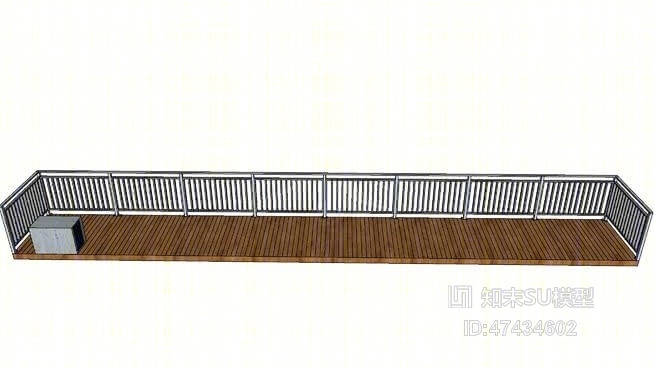 栏杆SU模型下载【ID:317978776】