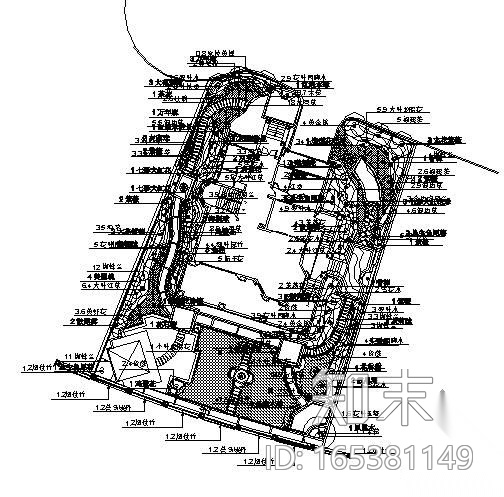 珠海高档别墅6号施工图全套施工图下载【ID:165381149】