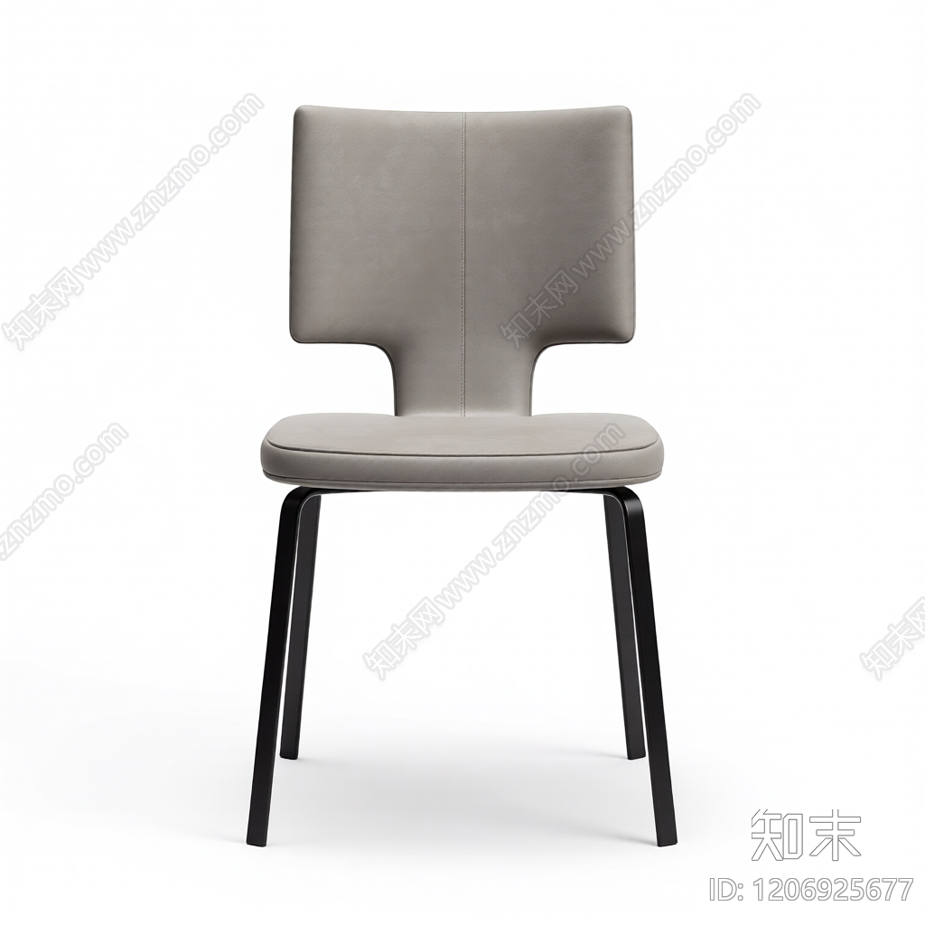 现代餐椅3D模型下载【ID:1206925677】