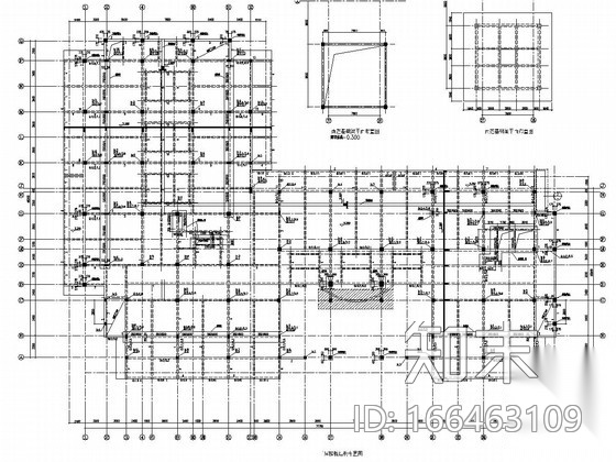 [内蒙古]国宾馆改造初步设计结构图（贝氏建筑事务所设计...cad施工图下载【ID:166463109】