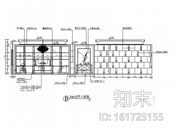 [深圳]某高端简欧双层空中别墅施工图（含效果模型）cad施工图下载【ID:161725155】