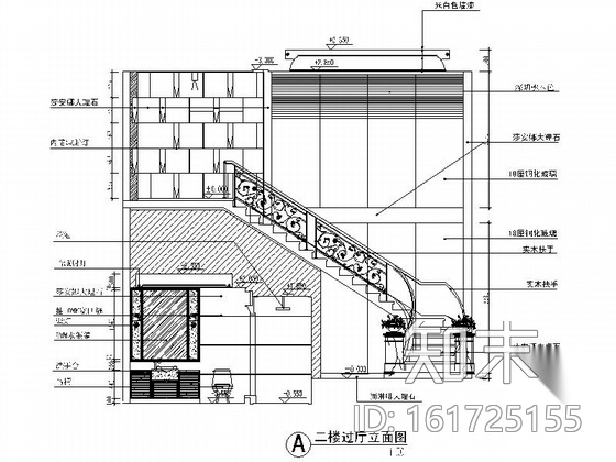 [深圳]某高端简欧双层空中别墅施工图（含效果模型）cad施工图下载【ID:161725155】