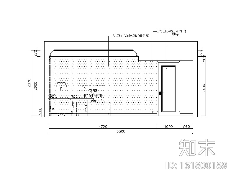 美式古典别墅设计CAD施工图cad施工图下载【ID:161800189】