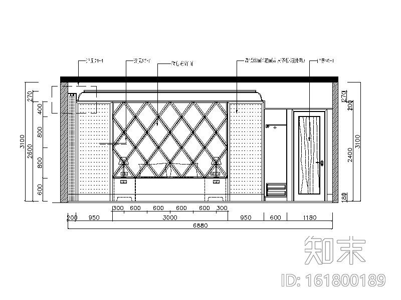 美式古典别墅设计CAD施工图cad施工图下载【ID:161800189】