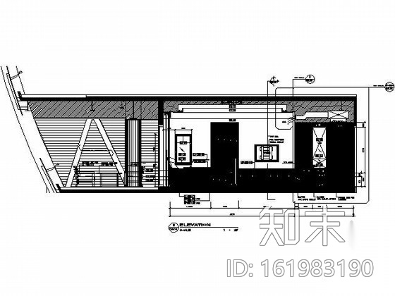 皇冠酒店标准套房施工图cad施工图下载【ID:161983190】