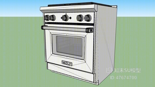 灶台SU模型下载【ID:47674700】