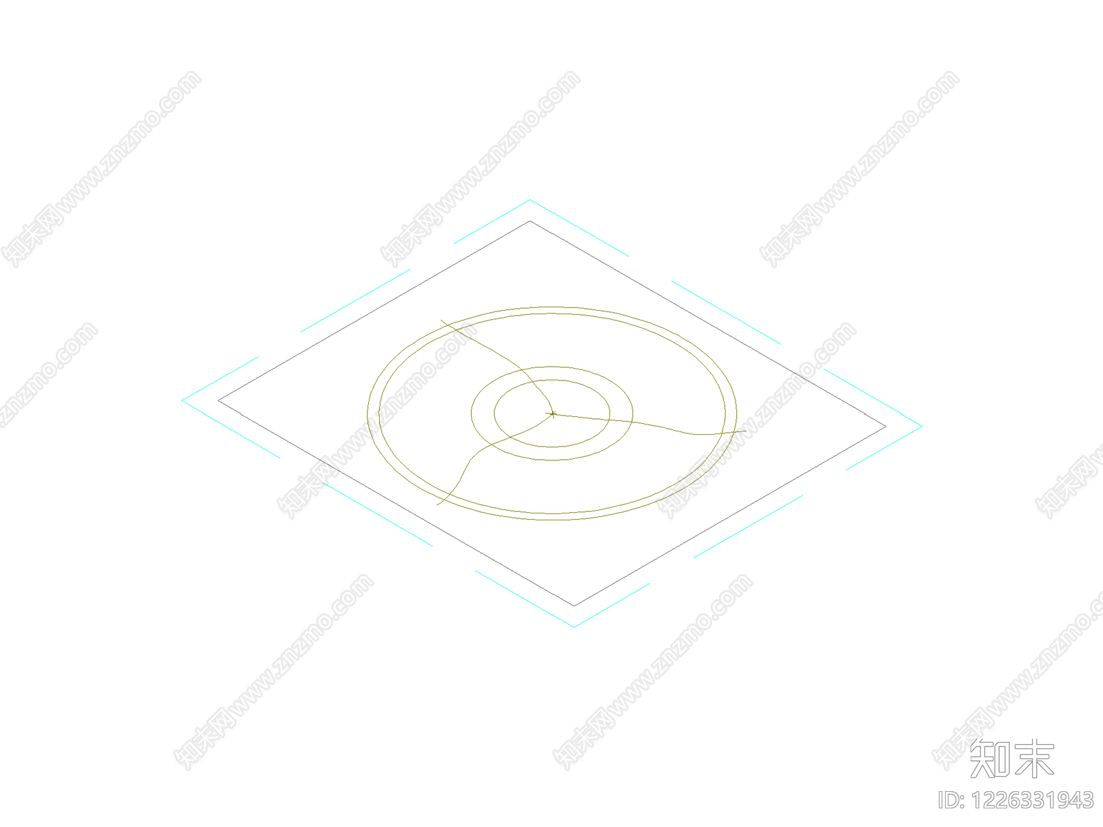 现代柜子CAD图纸