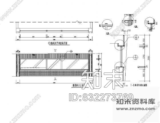 图块/节点餐厅熟菜间立面详图cad施工图下载【ID:832273769】