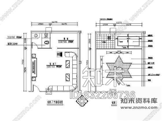 图块/节点娱乐会所包房空间Ⅴ施工图下载【ID:832256736】
